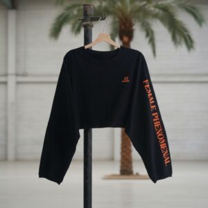 Oversized Cropped Longsleeve – CROPPED BLACK FEMALE PHENOMENAL