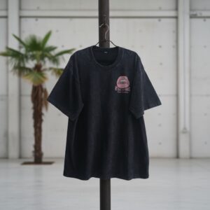 Oversized T-shirt – Washed black MY VOICE
